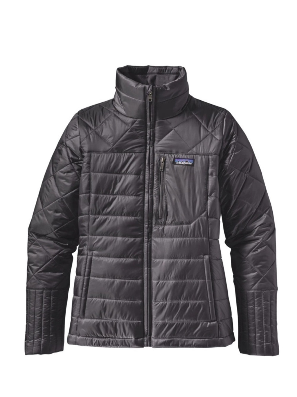Patagonia “Radalie” Dark Gray Quilted Insulated Jacket Size Small Like New! - Picture 4 of 16